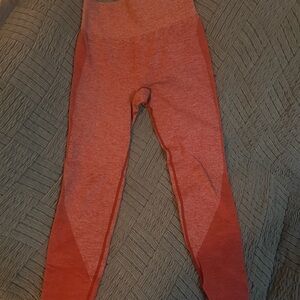 PINK Victoria's Secret Red Leggings
